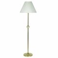 Yhior 60 H in. Ivory Ceramic&Brass Floor Lamp YH3107750